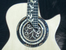 Load image into Gallery viewer, Brazilian Rosewood with Spruce OM Cutaway